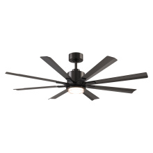 Modern Forms Canada - Fans Only FR-W2403-56L-BZ - Size Matters 56 Downrod ceiling fan