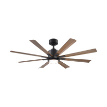 Modern Forms Canada - Fans Only FR-W2403-56L-MB/DK - Size Matters 56 Downrod ceiling fan