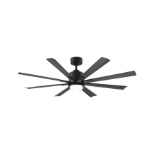 Modern Forms Canada - Fans Only FR-W2403-56L-MB - Size Matters 56 Downrod ceiling fan