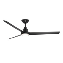 Modern Forms Canada - Fans Only FR-W2501-62L-MB - Bolo Downrod ceiling fan