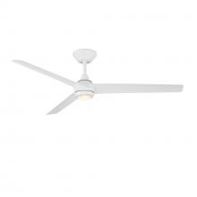 Modern Forms Canada - Fans Only FR-W2503-54L-MW - PISCES Downrod ceiling fan