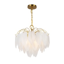 Artcraft AC11780BR - Alessia Collection 4-Light Chandelier Brushed Brass
