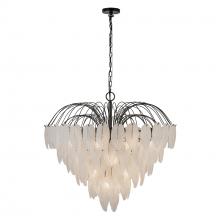 Artcraft AC11783BK - Alessia 24 Light Chandelier, Black