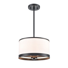 Artcraft AC12161BK - High Street 3 Light Pendant, Black
