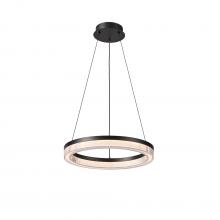 Artcraft AC6831BK - Ari Integrated LED Pendant 16", Black