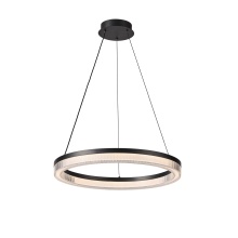 Artcraft AC6834BK - Ari Integrated LED Pendant 24", Black