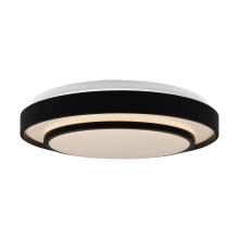Artcraft AC7401BK - Aziza Collection 1-Light 15" Flush Mount Black
