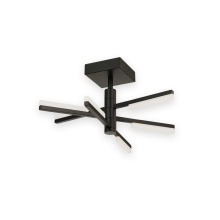 Artcraft AC7706BK - Stix - LED Semi-Flush Mount - Black
