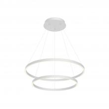 Kuzco Lighting Inc CH87832-WH-UNV-010 - Cerchio 32-in White LED Chandeliers