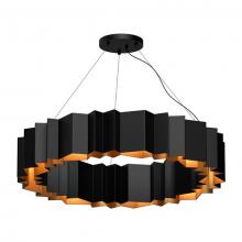 Kuzco Lighting Inc CH58040-BK/GD - AKIRA|12 HEAD 40"|CHANDELIER