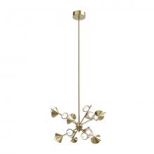Kuzco Lighting Inc CH50825-BG - GEODE GOLD CHANDELIER