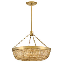 Hinkley Canada 48423LCB-NAT - Small Convertible Chandelier