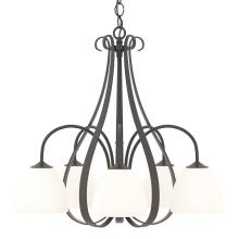 Hubbardton Forge - Canada 101445-SKT-14-GG0001 - Sweeping Taper 5 Arm Chandelier