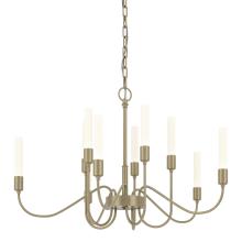 Hubbardton Forge - Canada 106030-SKT-84 - Lisse 10 Arm Chandelier