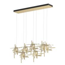 Hubbardton Forge - Canada 131095-SKT-LONG-86-II0728 - Tura 7-Light Seeded Glass Pendant