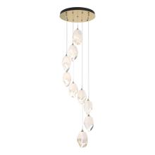 Hubbardton Forge - Canada 131141-SKT-LONG-86-WP0755 - Chrysalis 9-Light Large Crystal Pendant