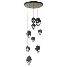 Hubbardton Forge - Canada 131142-SKT-STND-86-BP0756 - Chrysalis 9-Light Mixed Crystal Pendant