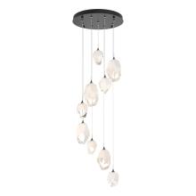 Hubbardton Forge - Canada 131142-SKT-LONG-89-WP0756 - Chrysalis 9-Light Mixed Crystal Pendant