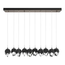 Hubbardton Forge - Canada 131143-SKT-STND-05-BP0754 - Chrysalis 10-Light Small Crystal Pendant