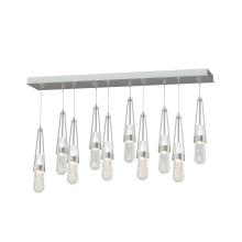 Hubbardton Forge - Canada 131200-SKT-LONG-82-YG0434 - Link 10-Light Blown Glass Pendant