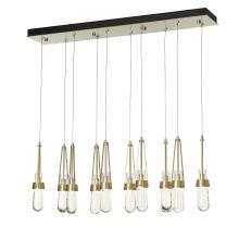 Hubbardton Forge - Canada 131200-SKT-STND-86-YJ0434 - Link 10-Light Blown Glass Pendant