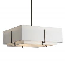Hubbardton Forge - Canada 139635-SKT-MULT-07-SF2012-SF2401 - Exos Square Large Double Shade Pendant