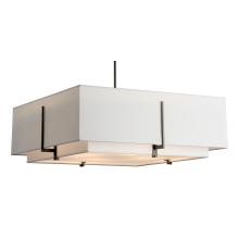 Hubbardton Forge - Canada 139635-SKT-MULT-14-SF2012-SF2401 - Exos Square Large Double Shade Pendant