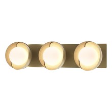 Hubbardton Forge - Canada 201378-SKT-86-86-GG0711 - Brooklyn 3-Light Straight Double Shade Bath Sconce