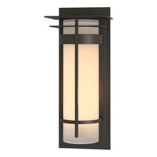 Hubbardton Forge - Canada 305995-SKT-77-GG0240 - Banded with Top Plate Extra Large Outdoor Sconce