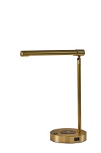 AFJ - Adesso 2611-21 - Dax LED Wireless Charging Desk Lamp