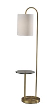 AFJ - Adesso 4062-21 - Amira Shelf Floor Lamp