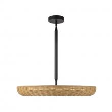 Alora Lighting CH602024MB-UNV - Maris 24-in Matte Black LED Chandelier