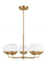 Visual Comfort & Co. Studio Collection 3168105-848 - Alvin Five Light Chandelier