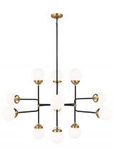 Visual Comfort & Co. Studio Collection 3187912-848 - Cafe Twelve Light Large Chandelier