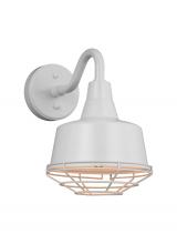 Visual Comfort & Co. Studio Collection 95374-15 - CAGE ONLY IN SMALL in white finish for Barn Light