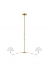 Visual Comfort & Co. Studio Collection CC1712BBS - Large Linear Chandelier