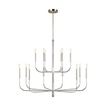 Visual Comfort & Co. Studio Collection EC10015PN - Brianna Large Two-Tier Chandelier