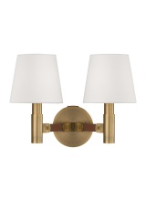Visual Comfort & Co. Studio Collection LW1152TWB - GRAYSON 2L MD SCONCE TWB
