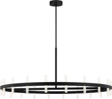 Visual Comfort & Co. Studio Collection SLC10940MBK - SILAS 48 LED CHANDELIER MBK