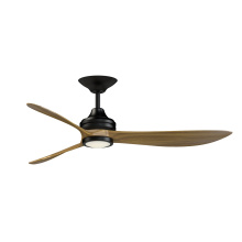 Fanimation FPD6725BLK - Aviara - 60 inch - BL with K Blades and LED LK