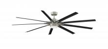 Fanimation FPD8159BNWBL - Odyn - 84 inch - BNW with BL Blades and LED LK