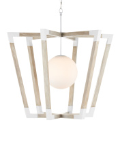 Currey 9000-0957 - Bastian Globe Sandstone Pendant