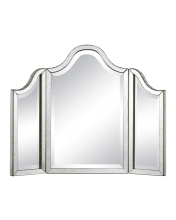 Currey 1300 - Gilda Silver Vanity Mirror