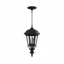 SNOC 11455-CH09C - Jamestown - Ceiling mount with chain closed bottom small - 11455