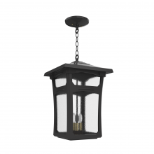 SNOC 30450-CH10C - Lincoln - Ceiling mount with chain open bottom large - 30450