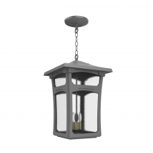 SNOC 30450-CH21C - Lincoln - Ceiling mount with chain open bottom large - 30450