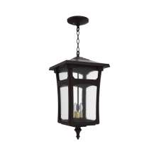 SNOC 30455-CH09C - Lincoln - Large Closed Bottom Chain Ceiling Mount - 30455