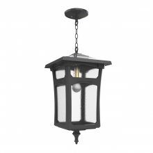 SNOC 30455-CH10 - Lincoln - Large Closed Bottom Chain Ceiling Mount - 30455