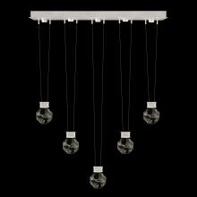 Fine Art Handcrafted Lighting 100006-1-44444 - Aria 43"W Linear Pendant