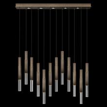 Fine Art Handcrafted Lighting 100019-210 - Antonia 61"W Rectangular  Pendant